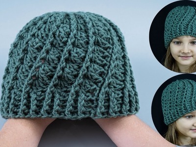 An easy crochet hat a detailed tutorial - even a beginner can handle it!