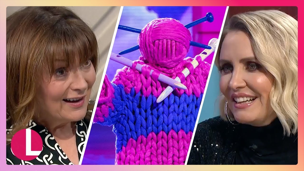 Claire Richards From Steps Revealed As The Masked Singer's Knitting! | Lorraine