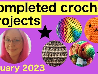 Completed crochet projects - January 2023