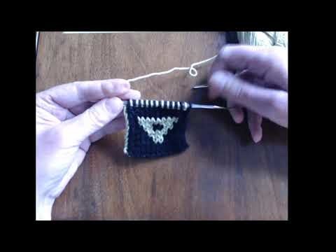 Crafty Maths: Algorithmic Fractal Knitting: 08 Casting Off