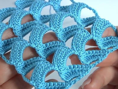 Easiest Crochet Pattern Ever!.For ANY PROJECT.Crochet Trim Patterns