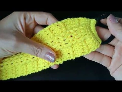 Easy DIY - How to crochet headband. Pattern for beginners. Step by step crochet.
