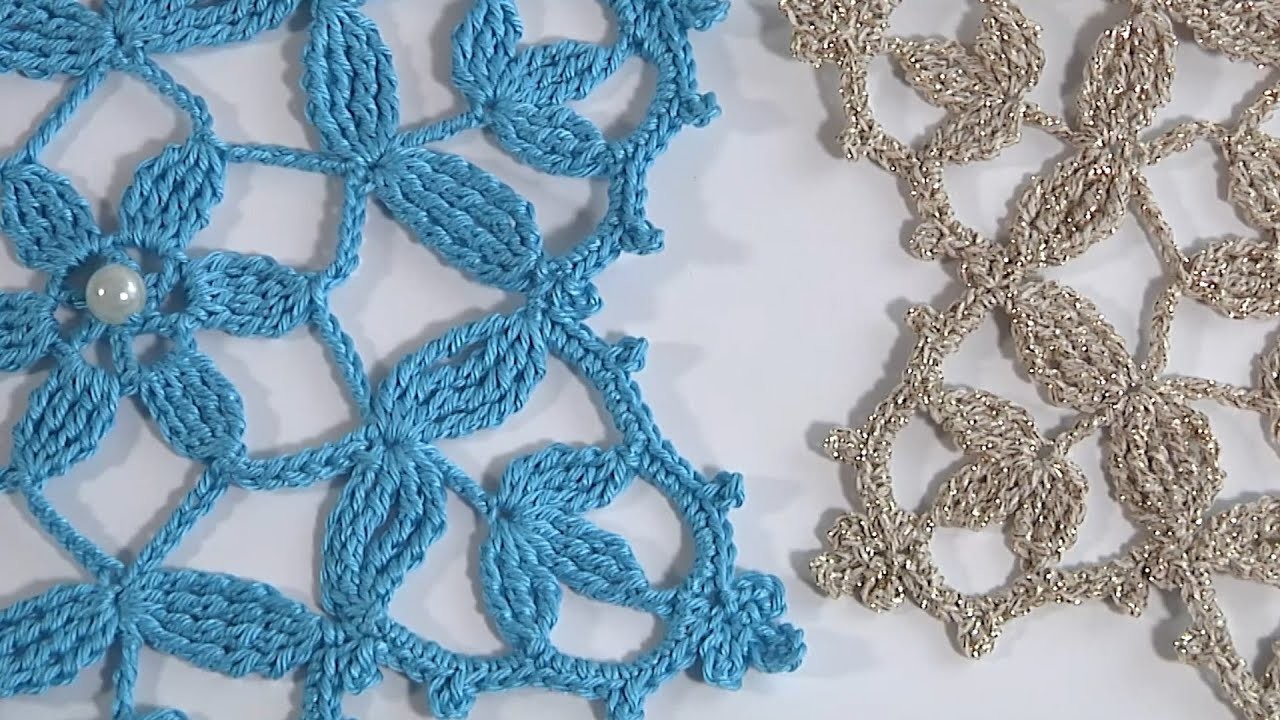 Elegant and Lacy.Crochet Doily.How to Crochet Complex Stitches.Home Décor Crochet Patterns