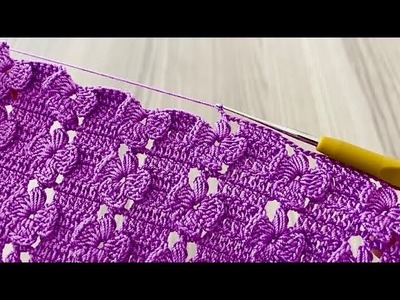 EYE CATCHING ???? Apply This to Any Fabric You Want Crochet  Blouse, Cardigan, Blanket Pattern