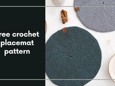 Free crochet placemat pattern PART 2 (Rounds 11-15)
