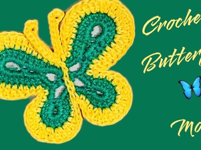 How to Crochet a Butterfly motif