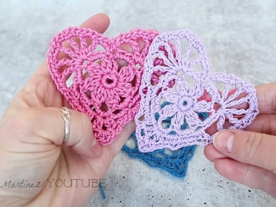 HOW TO CROCHET a Pretty and Simple Heart