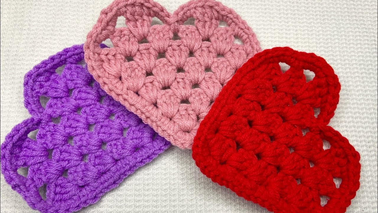 How To Crochet Love Coaster