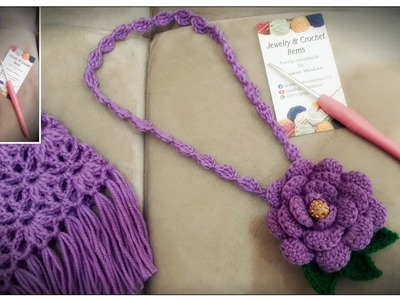 How To Crochet Mala | Crochet Necklace