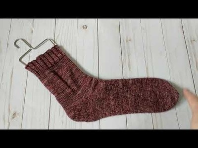 How to knit Toe up Socks ???????????? Eye of Partridge Heel Part I