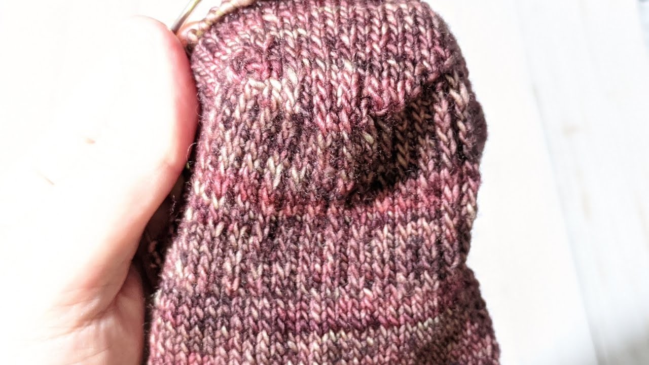 How to knit Toe up Socks ???????????? Eye of Partridge Heel Part 2