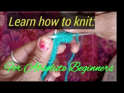How to Start Knitting: For total beginners (@pink_sky660)