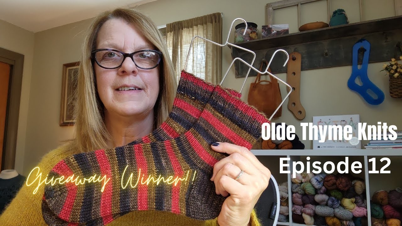 Knitting Podcast Episode 12 - DK Socks, Cozy Comfort & Glee Shawl #knitting #knittingpodcast #knit