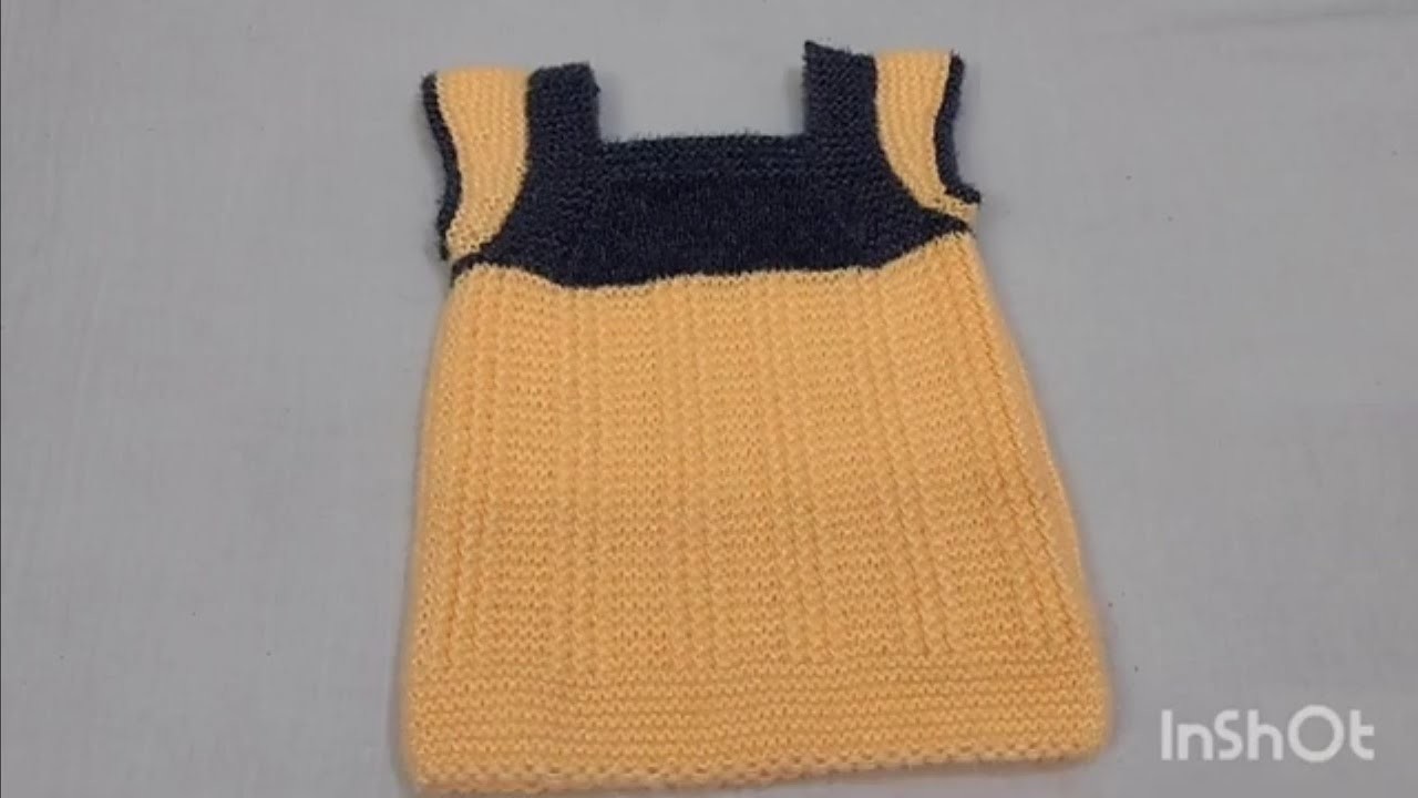 Knitting Very pretty Enner for  Six months to one year babies #1004.