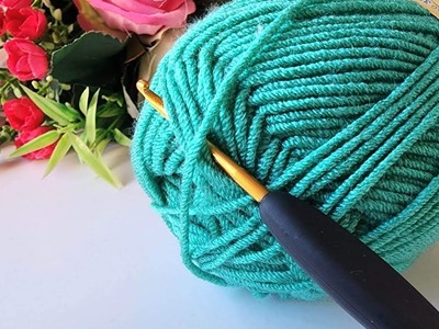 Looks Perfect! It's a very easy and very pretty Crochet pattern. Crochet stitch