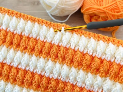 PERFECT ????????very easy crochet baby blanket crochet gorgeous baby blanket #crochet