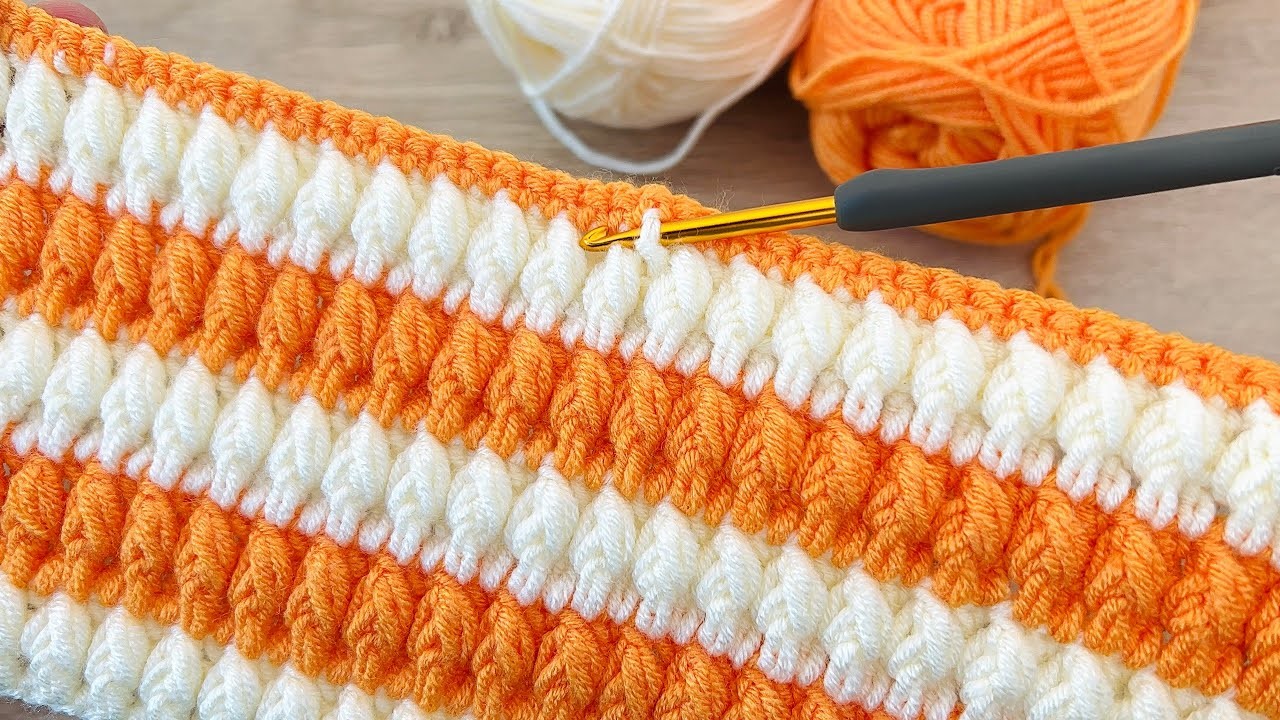 PERFECT ????????very easy crochet baby blanket crochet gorgeous baby blanket #crochet