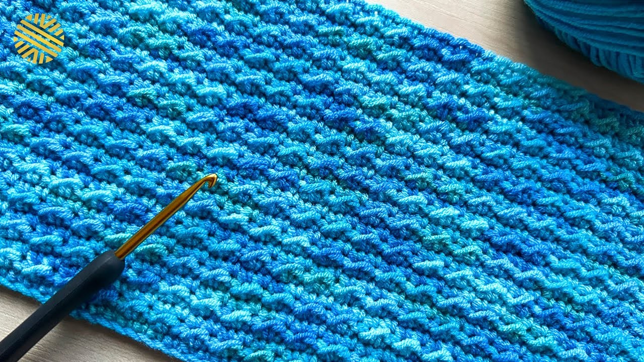 ⚡️SUPER EASY Crochet Pattern for Beginners!⚡️AMAZING Crochet Stitch for Baby Blanket, Bag & Sweater