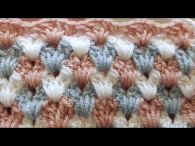 Super  Heart Crochet Baby Blanket - Crochet Tutorial - How to chrochet
