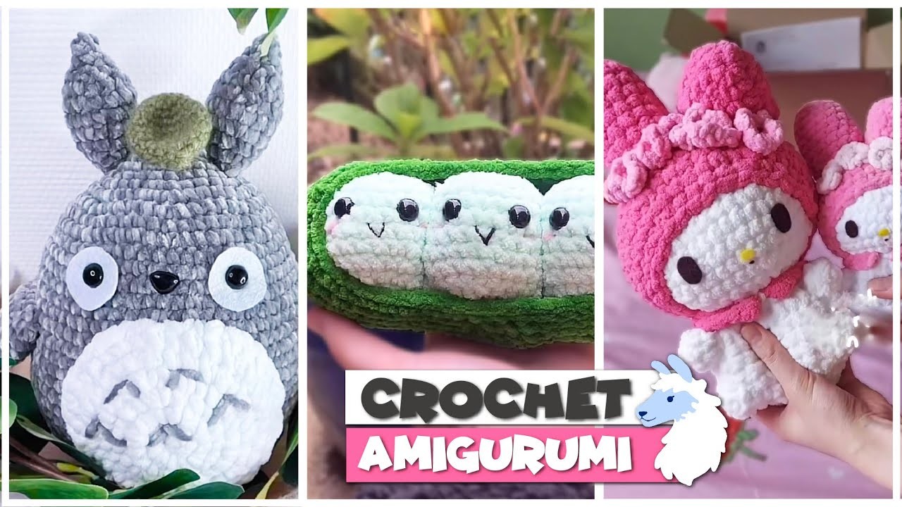 TikTok Crochet  Amigurumi ???? KAWAII ???? Crochet TOYS Compilation 167 | @blu_llama