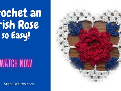 Wow????, such a beautiful flower. Crochet with me. It is so easy!