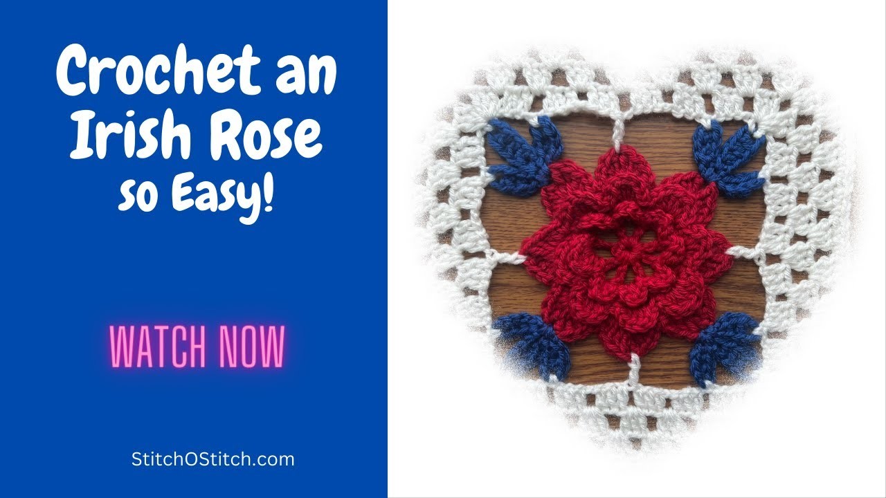 Wow????, such a beautiful flower. Crochet with me. It is so easy!