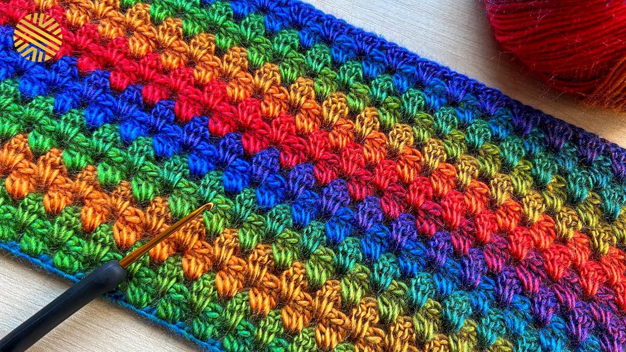 WOW!⚡️SUPER EASY Crochet Pattern for Beginners!⚡️???? WONDERFUL Crochet Stitch for Blankets and Bags