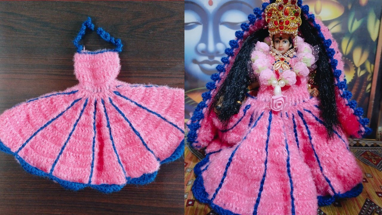 10 Inch Mata Rani Woollen Dress || How To Crochet ???????? || @priyankacreationofficial