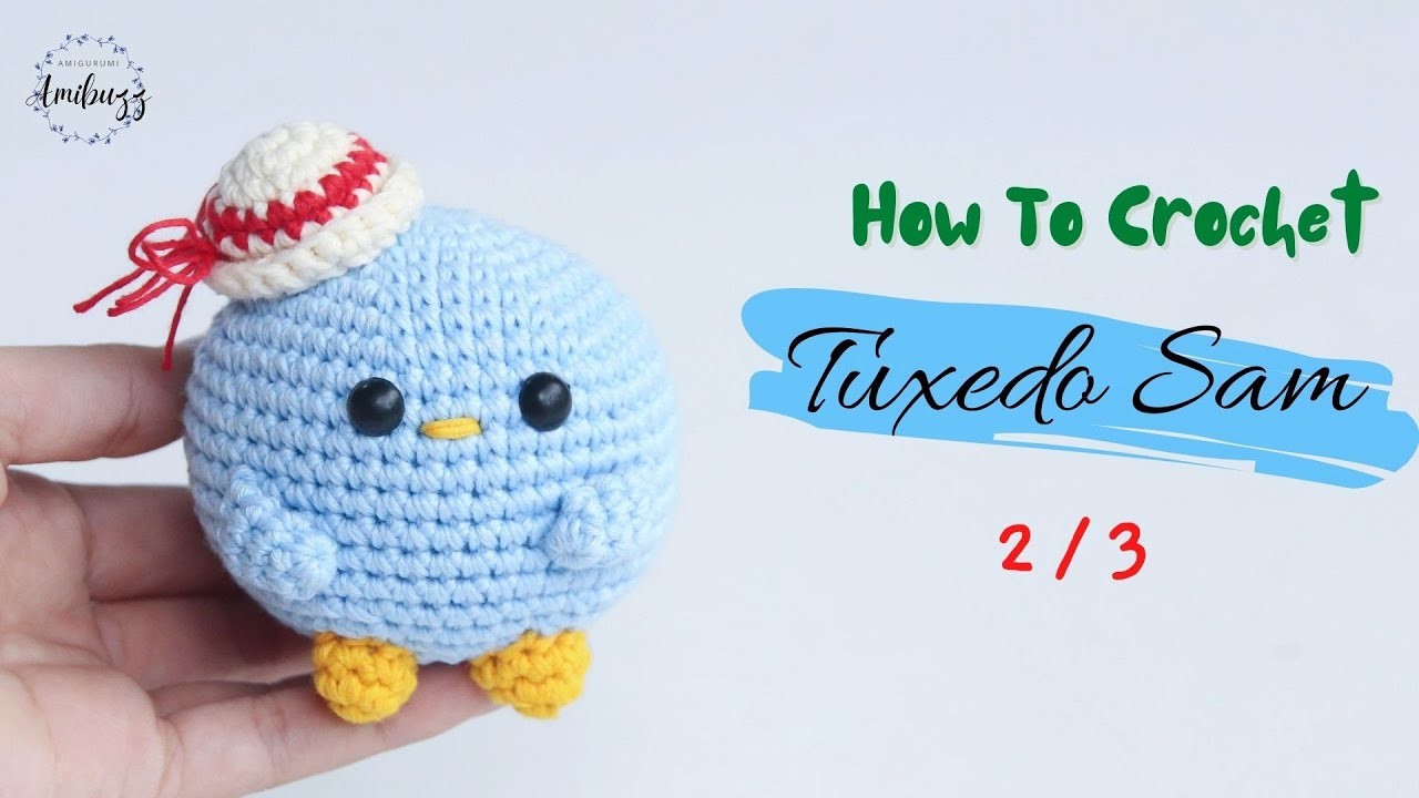 #262 | Tuxedo Sam (2.3) | How To Crochet | Amigurumi Tutorial