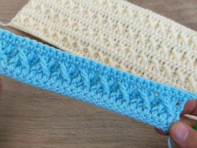 ???? ⚡️amazing beautiful crochet very easy baby blanket. for beginners online tutorial
