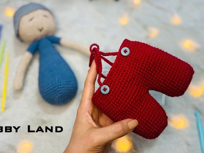 Amigurumi tutorial for Beginners _ How to Crochet Pants for Dolls
