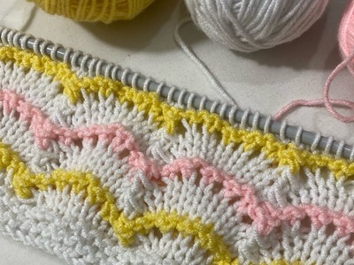 Beautiful knitting pattern for #blanket #cardigan #shawl #tutorialforbeginners