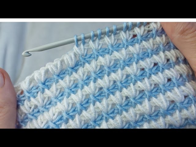 Beautiful ???? ???? Tunisian Stitch Step by step tutorial Very Easy #tunisiancrochet #pattern #stepbystep