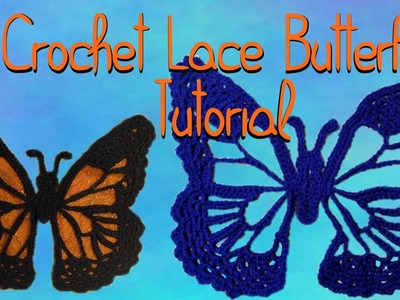 Crochet Butterfly Tutorial Part 1