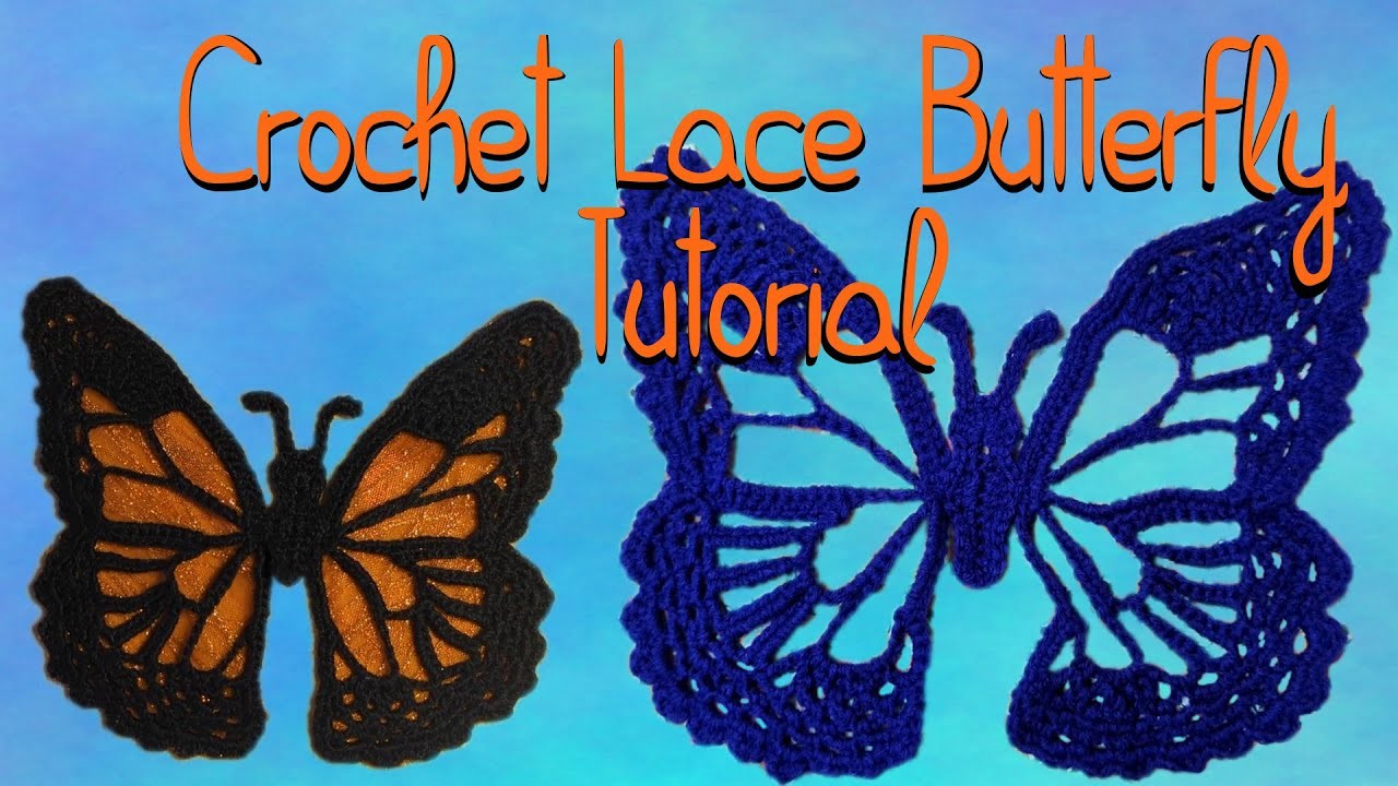 Crochet Butterfly Tutorial Part 1