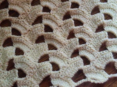 Crochet new  design  for shawl. scarf & table runner. . 
