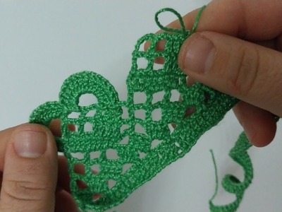 Gorgeous Heart pattern lace knitting pattern that you'll love