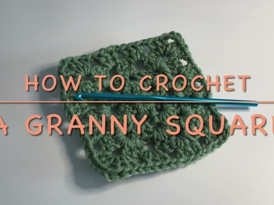 How to crochet a Granny Square @kellysamigurumi