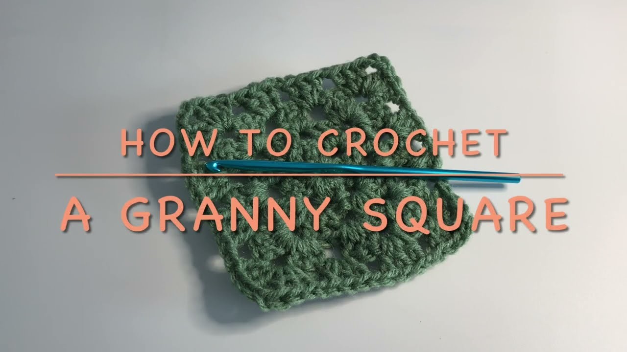 How to crochet a Granny Square @kellysamigurumi