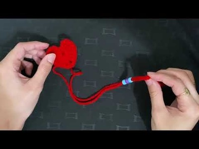 How to Crochet a Heart Bookmark