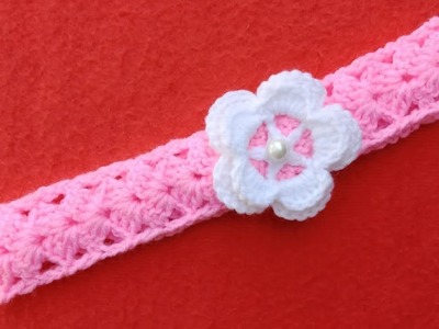 How to crochet an easy baby headband tutorial for beginners #diy  #kushicrochet   #crochet