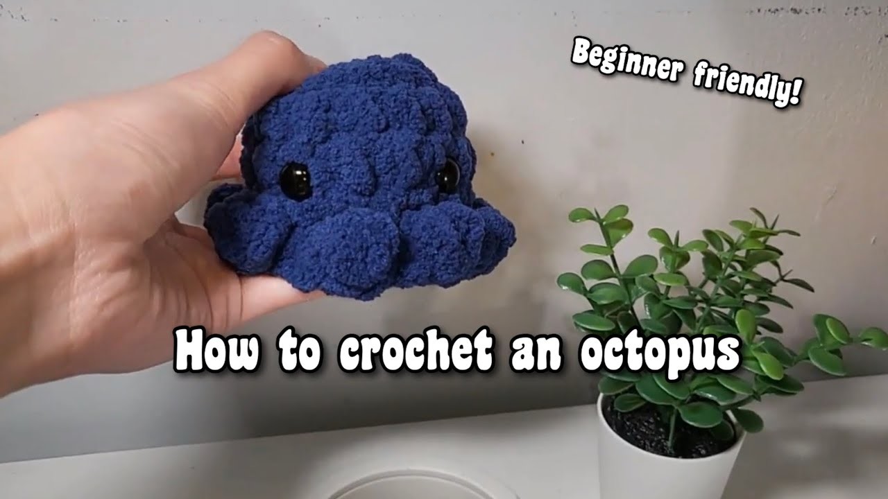 How to crochet an Octopus ???? | Beginner friendly tutorial!