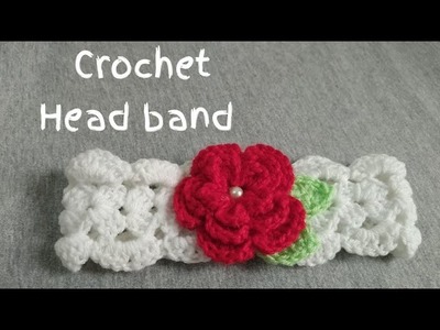 How to crochet as easy hair band.head band.hair accessories for beginners in Malayalam#crochet #new