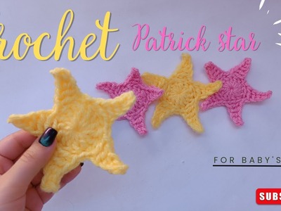 How to crochet cute star ⭐- easy crochet star for  decor⭐ #crochet #diy #decoration