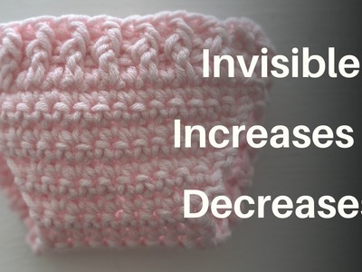 How To Crochet Increases and Decreases