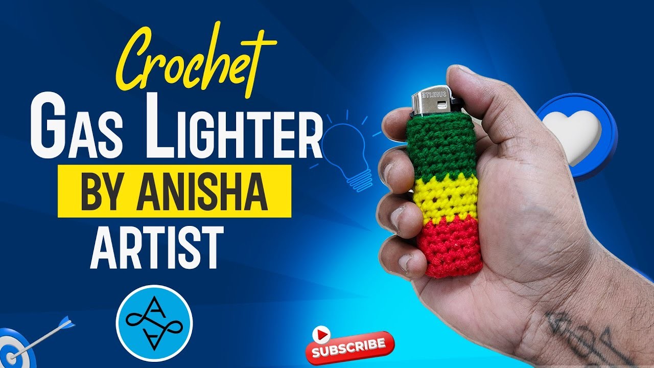 HOW TO CROCHET LIGHTER CASE By Anisha Artist