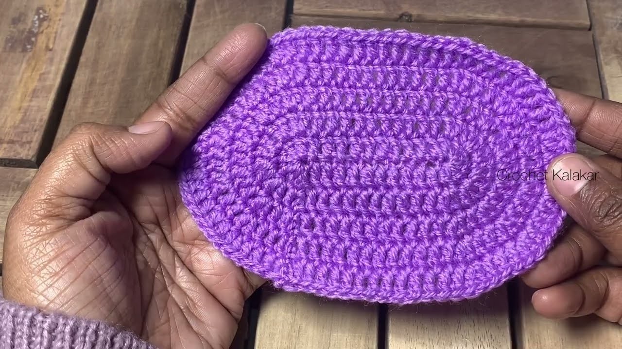 How to Crochet Oval shape || Crochet Oval shape Tutorial