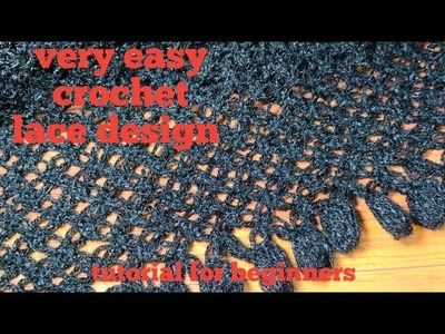 How To Crochet The Lover's Knot Stitch With Straight Edge. (Only One Row Repeat) Tutorial Video