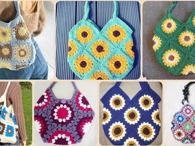 How To Gorgeous Handknitted Crochet Pattern Market  Handbags for design.