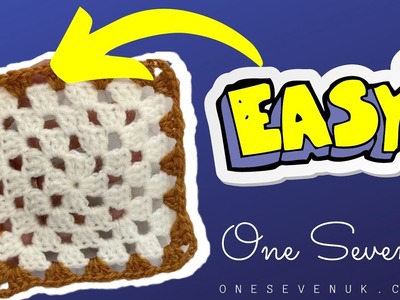 ???? HOW TO MAKE A CROCHET GRANNY SQUARE (EASY)